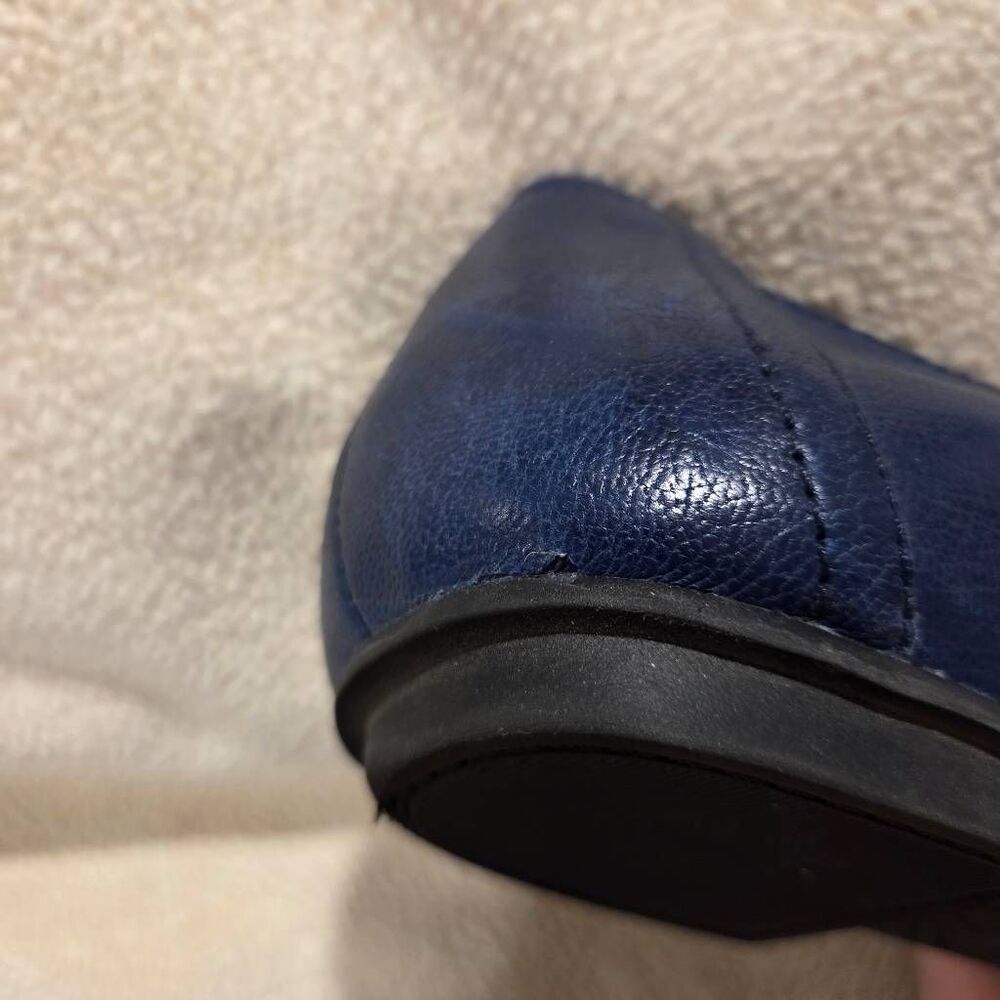 Vionic Caroll leather ballet flats, Navy blue size 8.5 - Picture 7 of 9